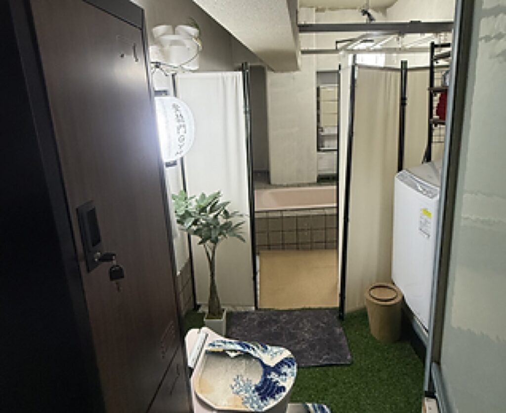 登竜門ジムの店内写真
