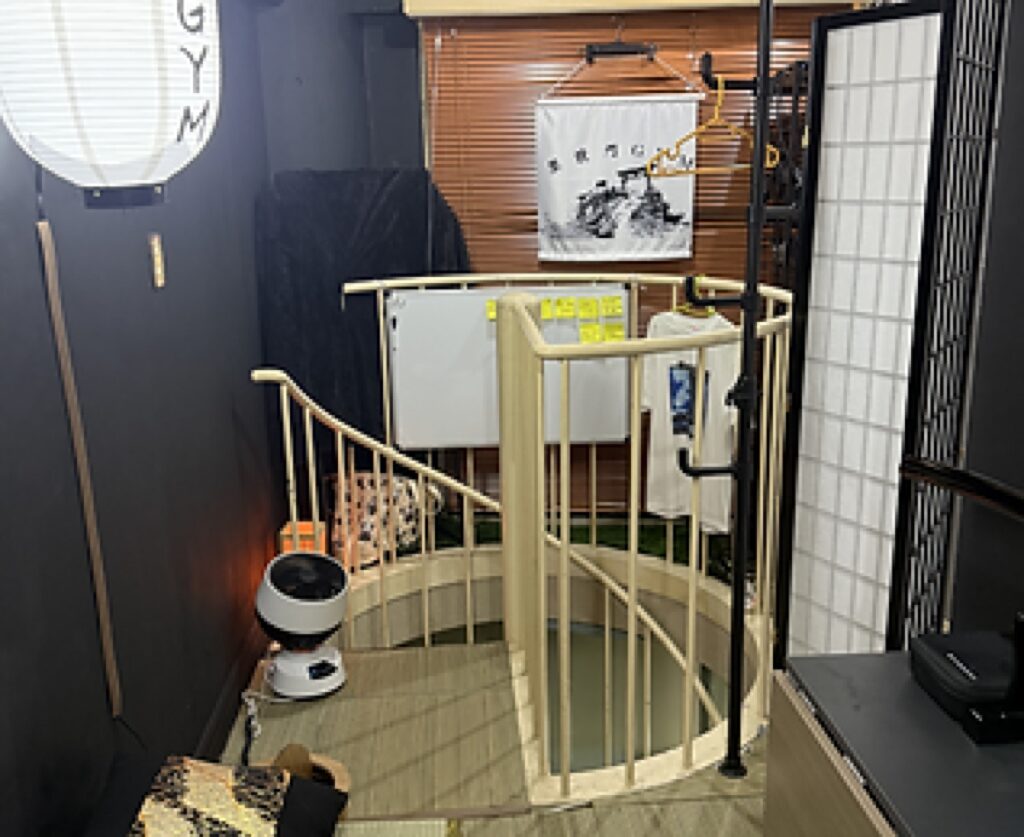 登竜門ジムの店内写真